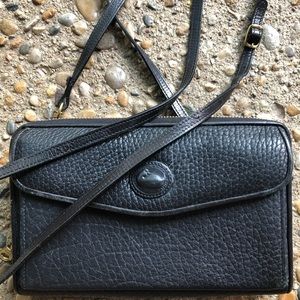 RARE Vintage Dooney & Bourke Leather Crossbody Bag